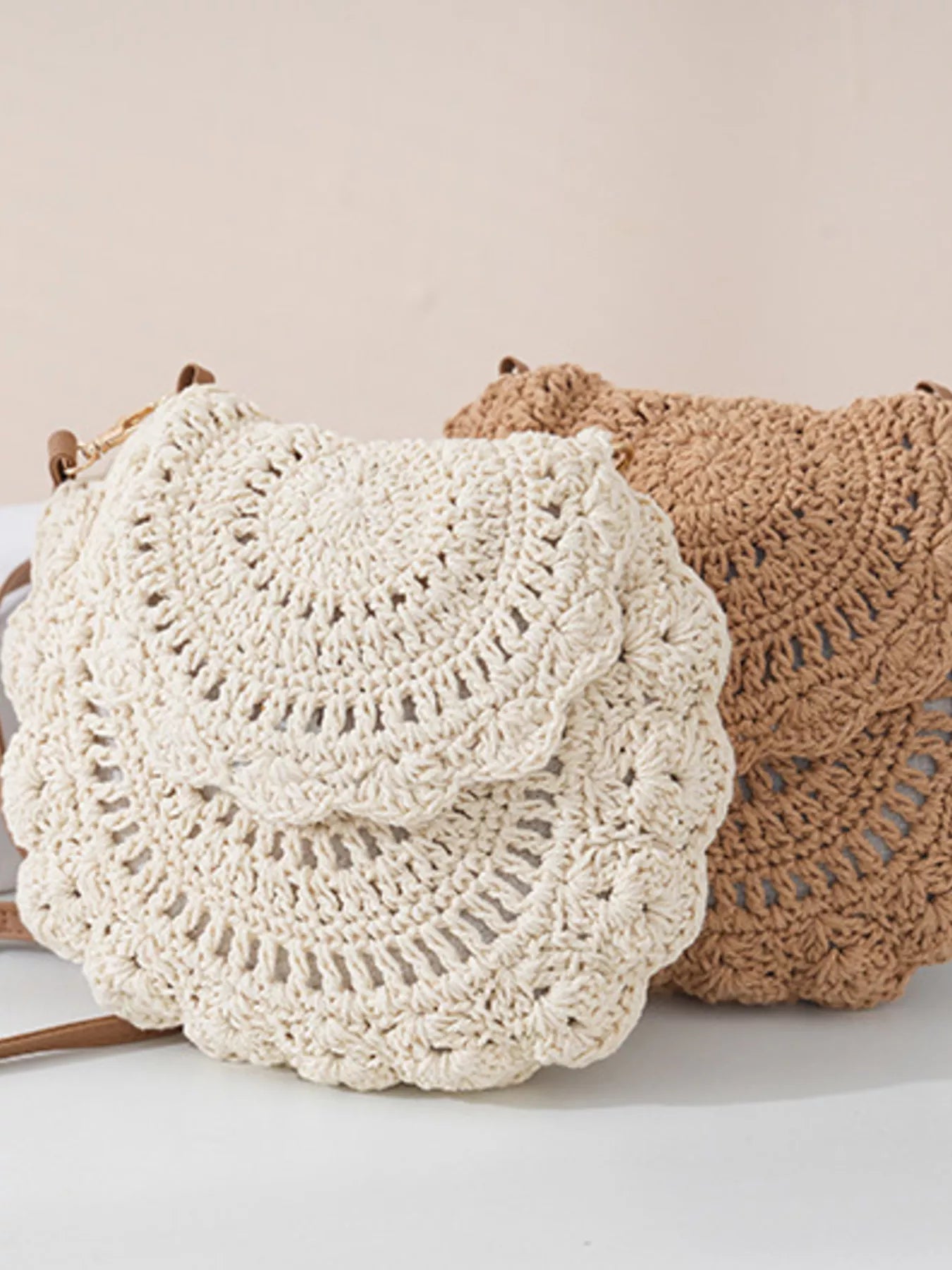 Boho Crochet Crossbody Bag - MAD RUFFI