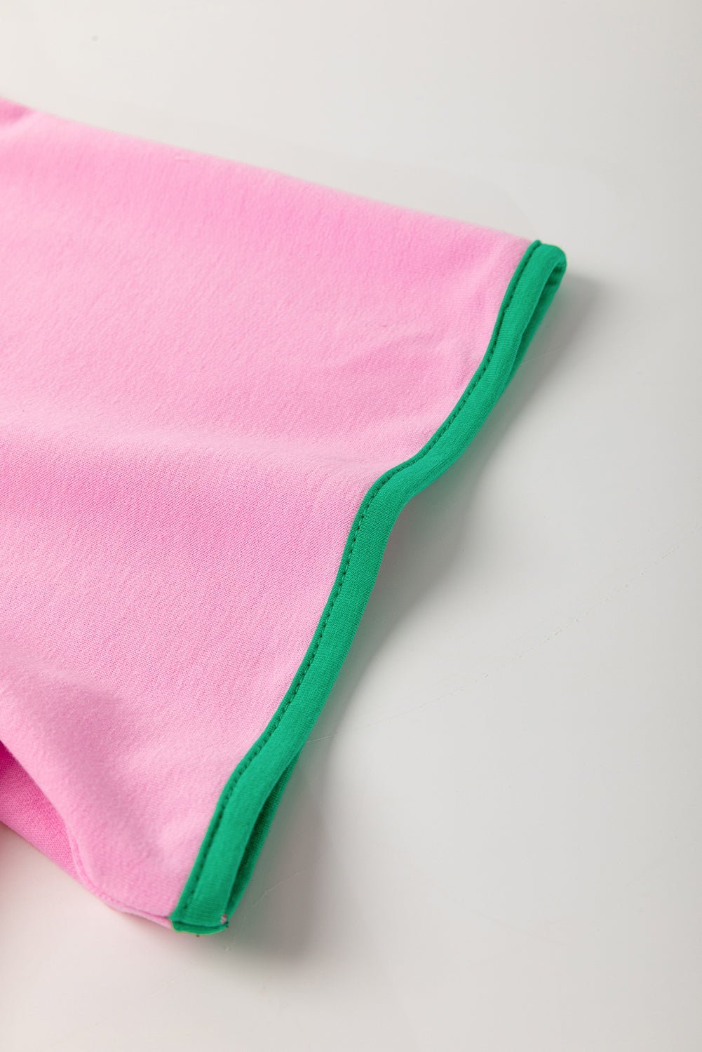 Bonbon Plus Size Contrast Trim T Shirt and Skort Two Piece Set - MAD RUFFI