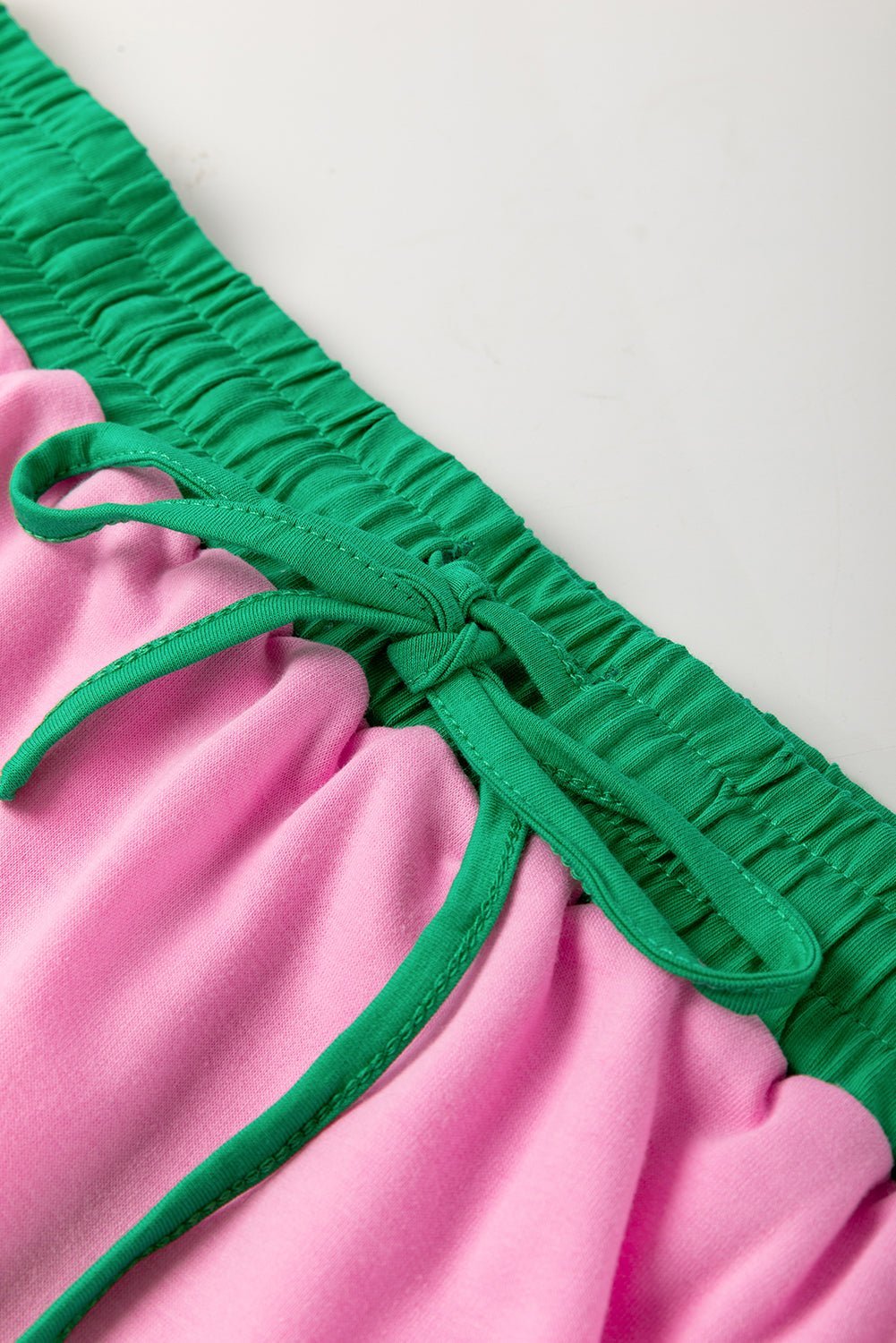 Bonbon Plus Size Contrast Trim T Shirt and Skort Two Piece Set - MAD RUFFI