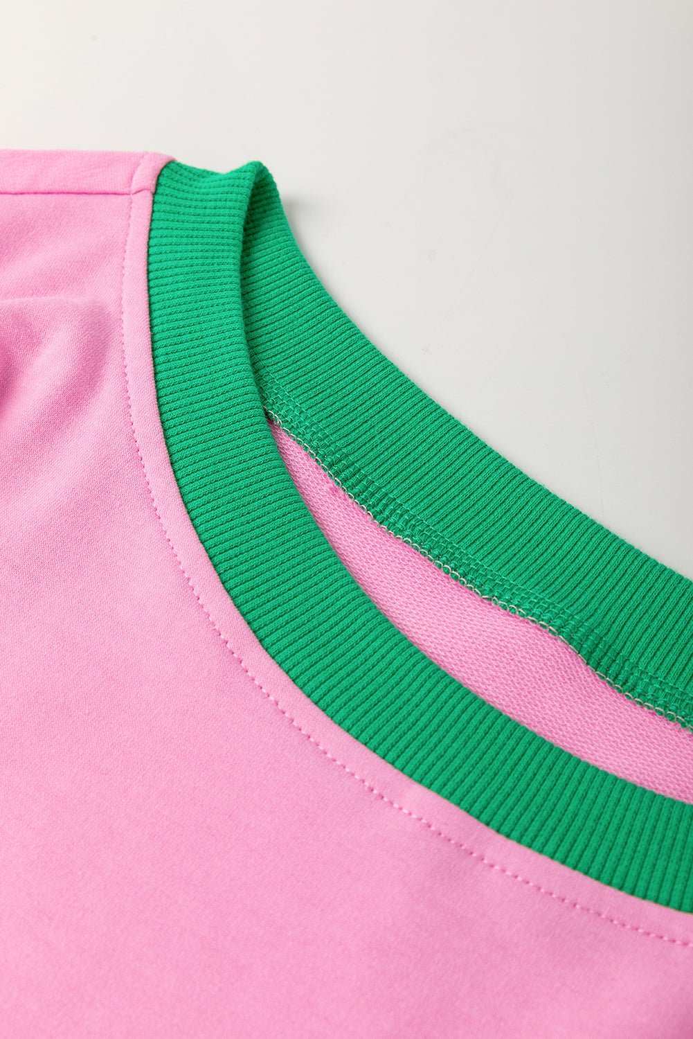 Bonbon Plus Size Contrast Trim T Shirt and Skort Two Piece Set - MAD RUFFI