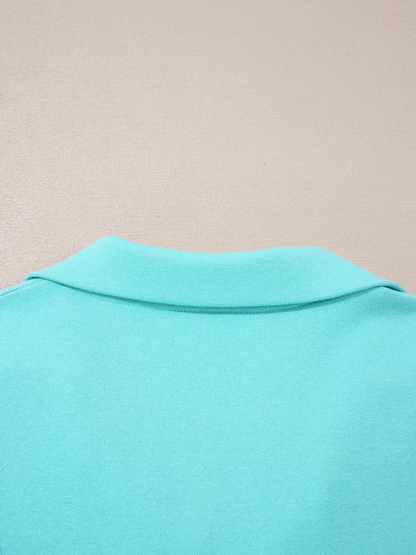 Bow Front Collared Side Pocket Shift Mini Dress - MAD RUFFI