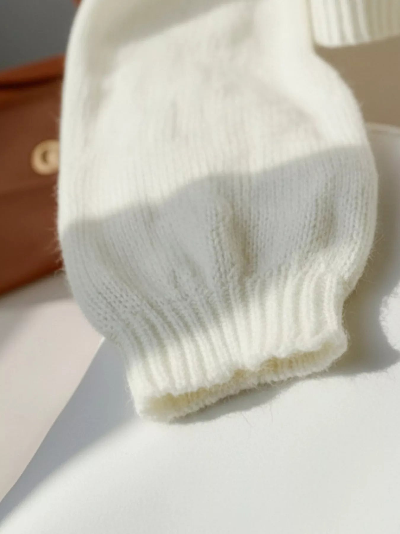 Bow - Knot Embellished V - Neck Cardigan - MAD RUFFI