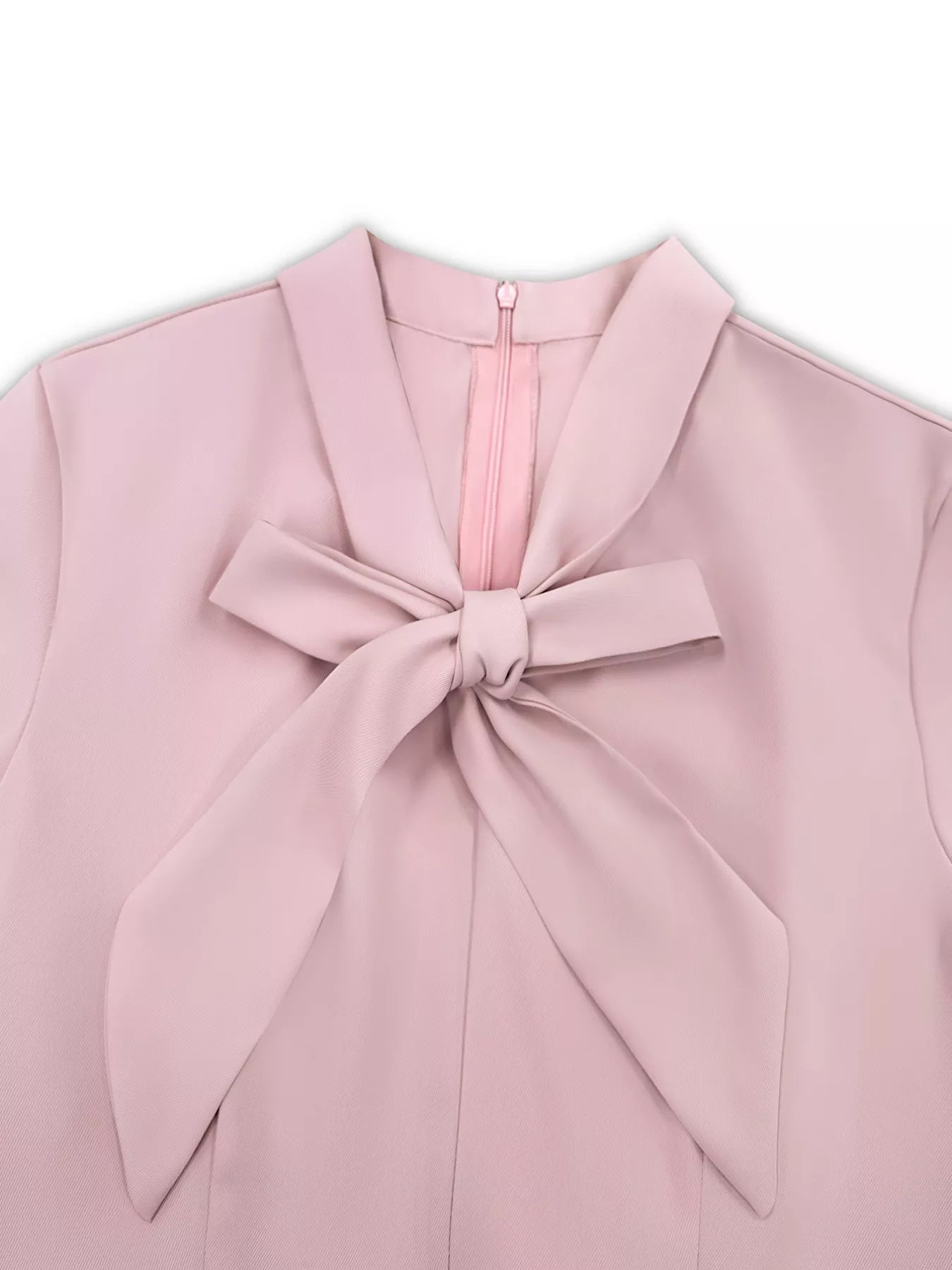 Bow - Knot Long Sleeve Mermaid Dress - MAD RUFFI