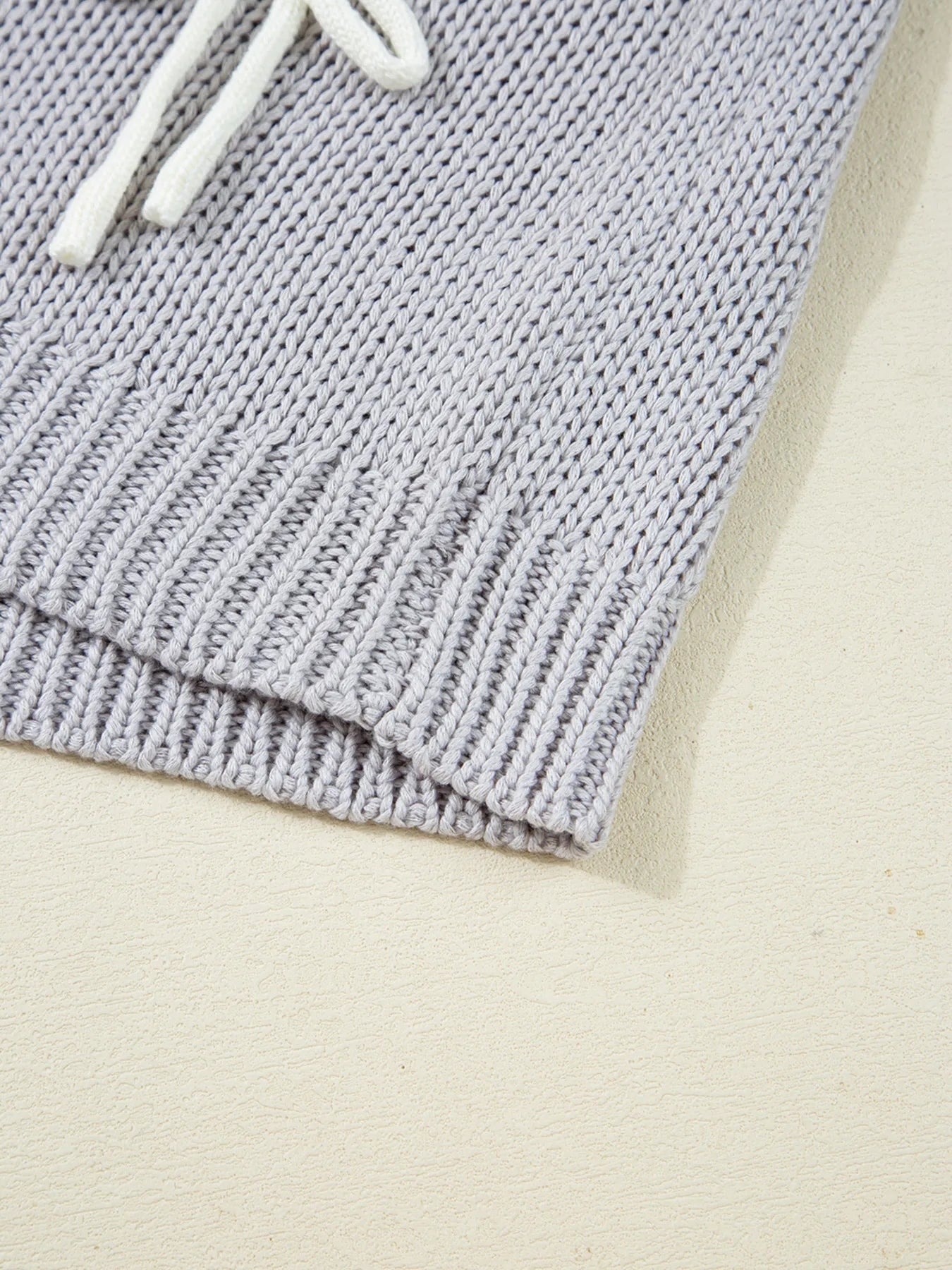 Bow Round Neck Short Sleeve Sweater - MAD RUFFI