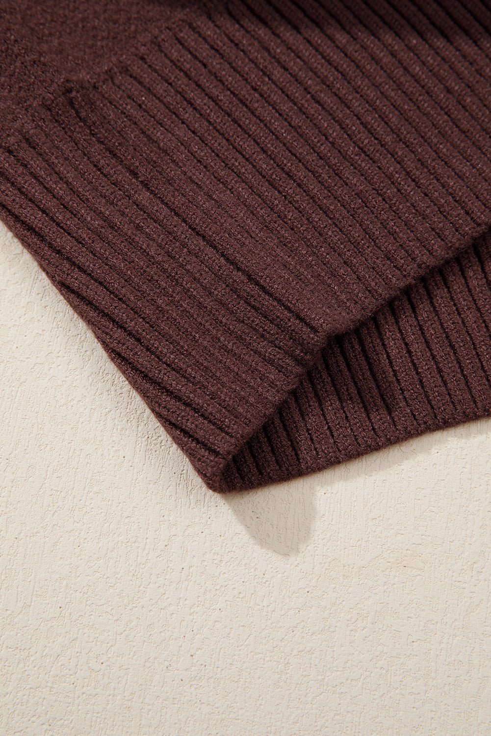 Brown Star Boots Print Cropped Knit Sweater - MAD RUFFI