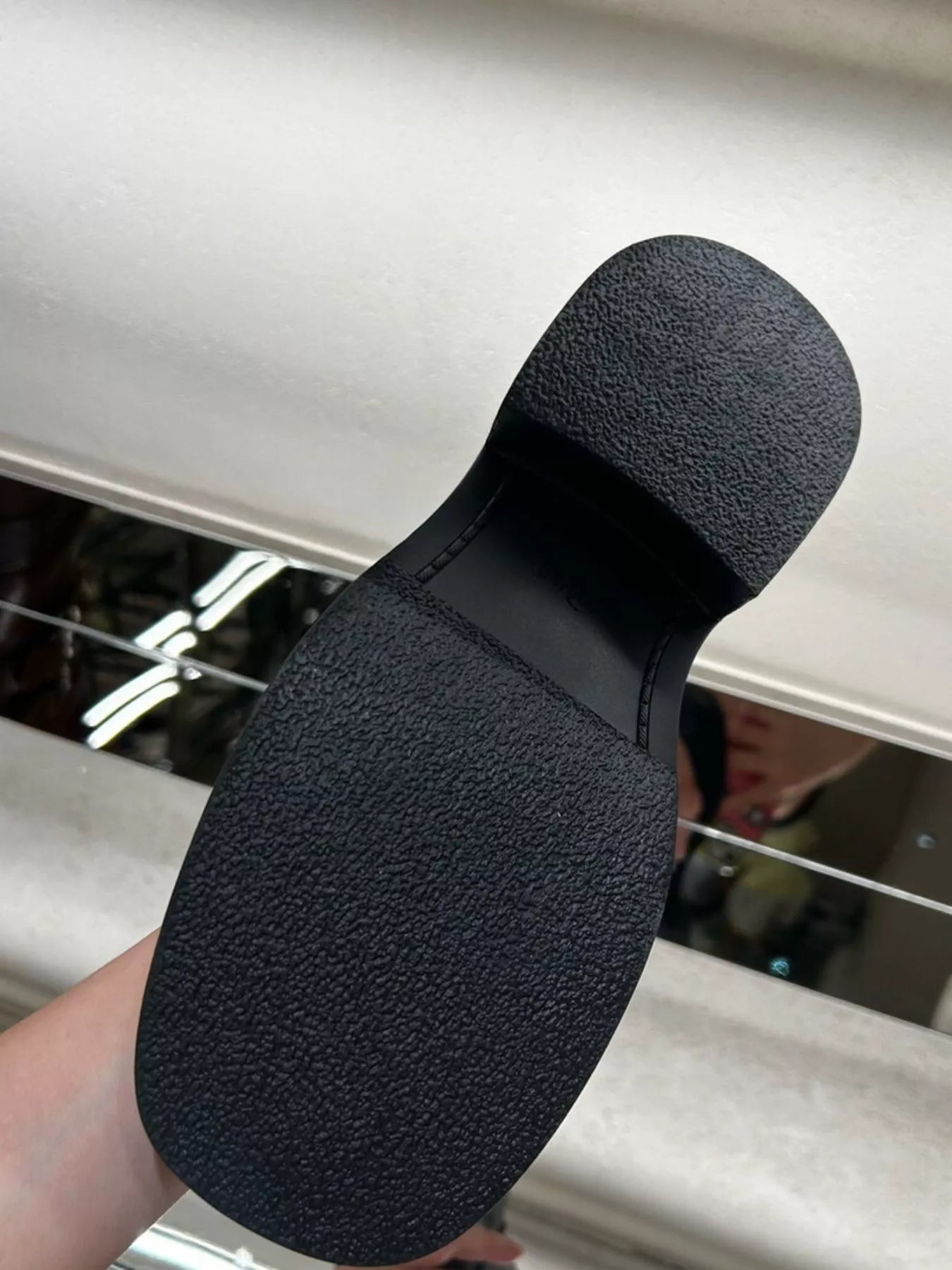 Buckled Leather Block Heel Boots - MAD RUFFI