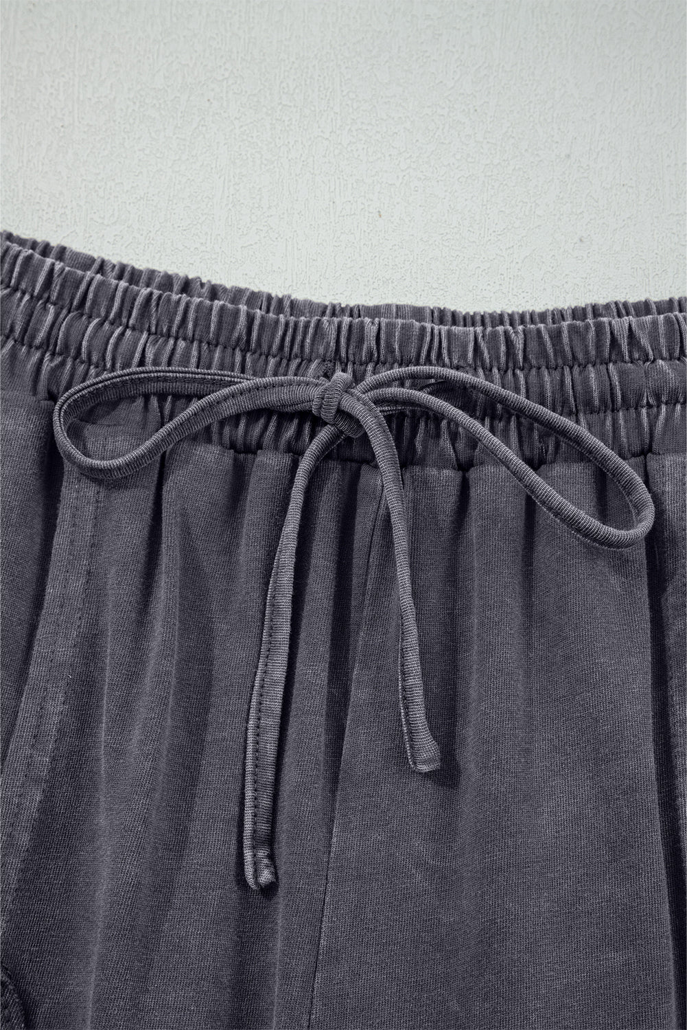 Buckskin Flower Patch Mineral Washed Cropped Wide Leg Pants - MAD RUFFI