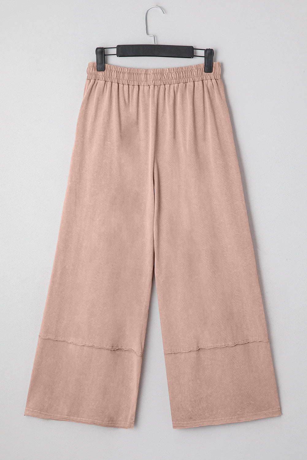 Buckskin Flower Patch Mineral Washed Cropped Wide Leg Pants - MAD RUFFI