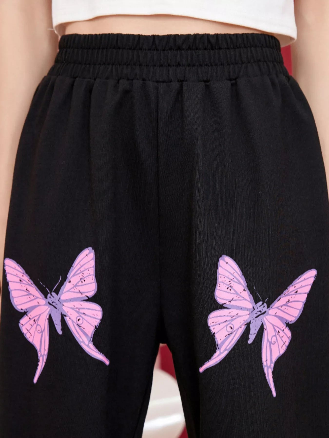 Butterfly Casual Sweatpants - MAD RUFFI