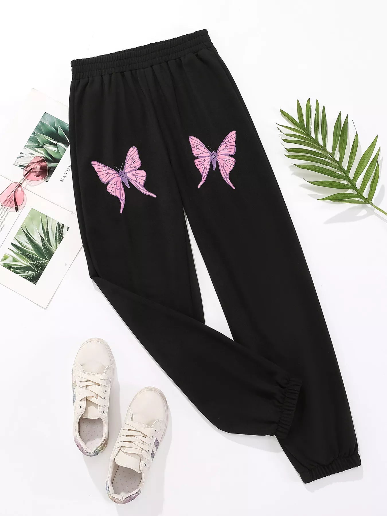 Butterfly Casual Sweatpants - MAD RUFFI