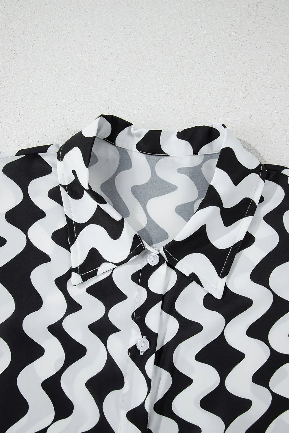 Button Down Contrast Striped Cover - Up - MAD RUFFI