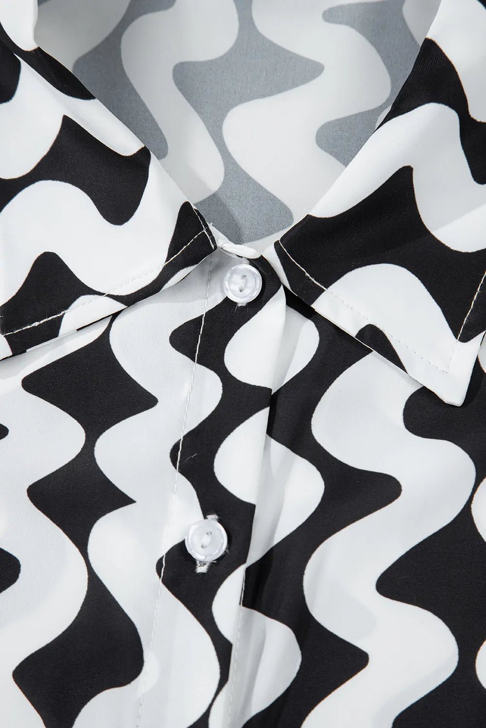 Button Down Contrast Striped Cover - Up - MAD RUFFI