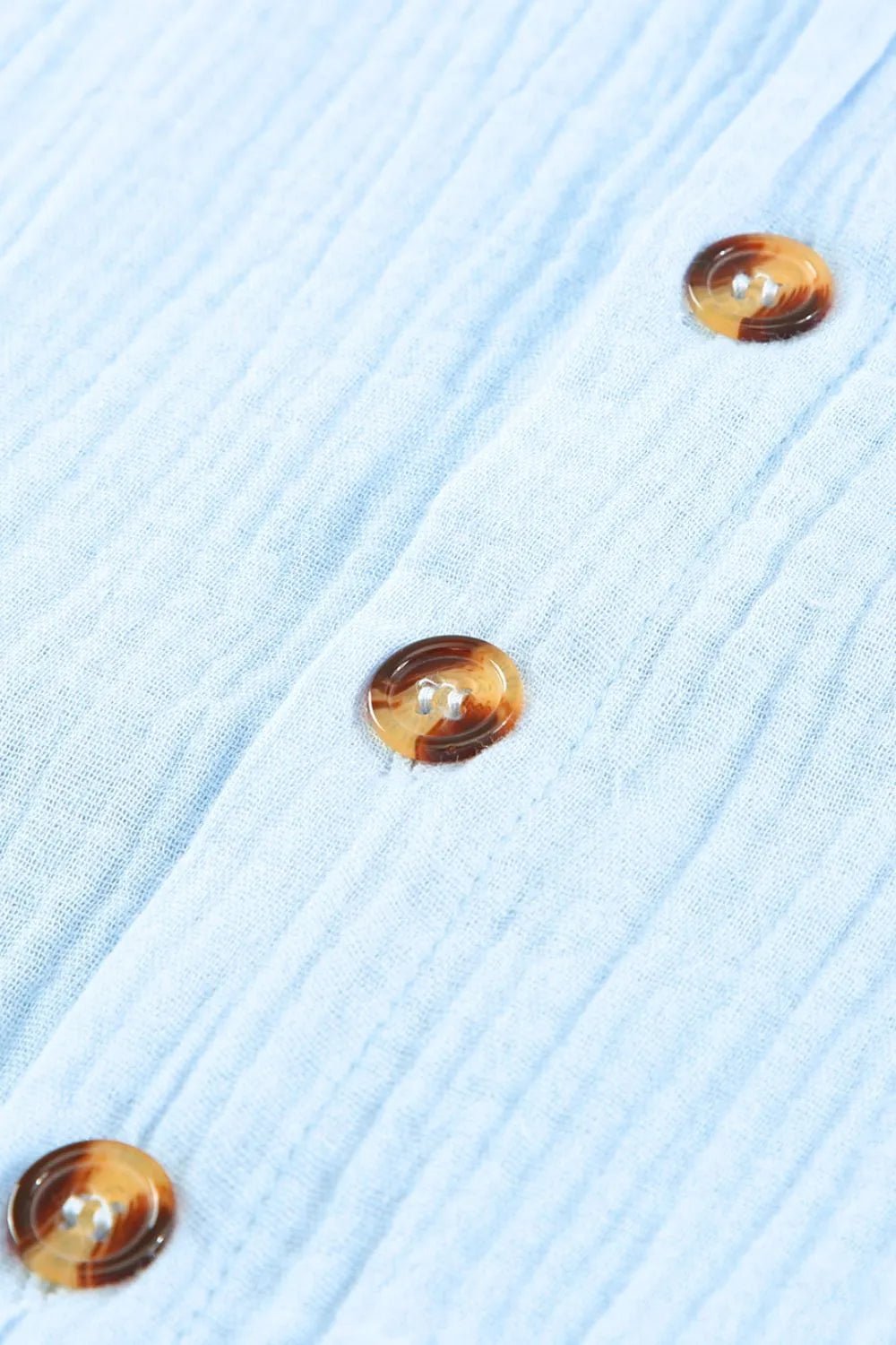 Button Down Short Sleeve Midi Shirt Dress - MAD RUFFI