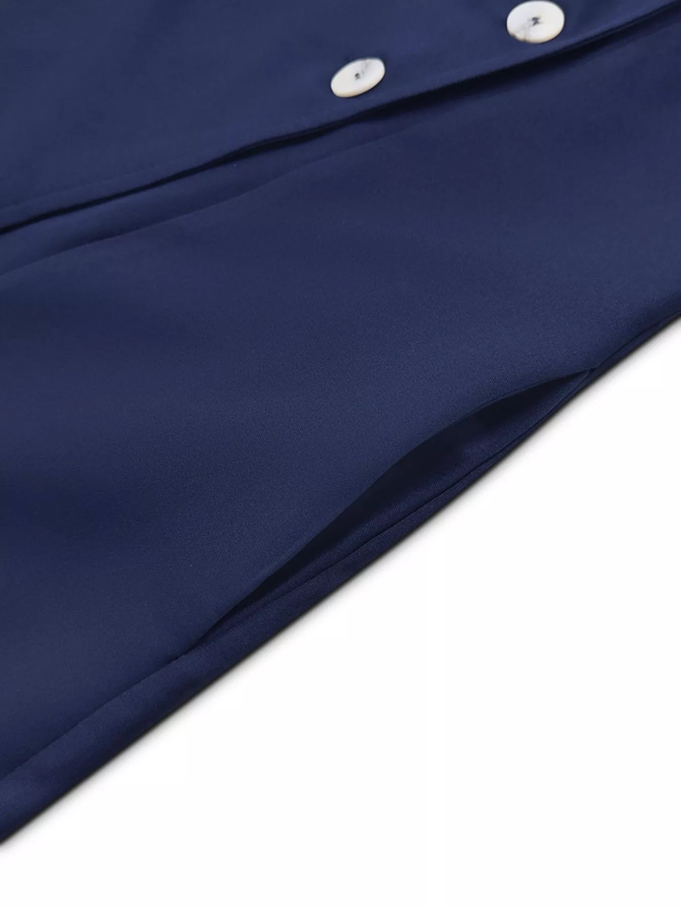 Button - Front A - Line Dress - MAD RUFFI