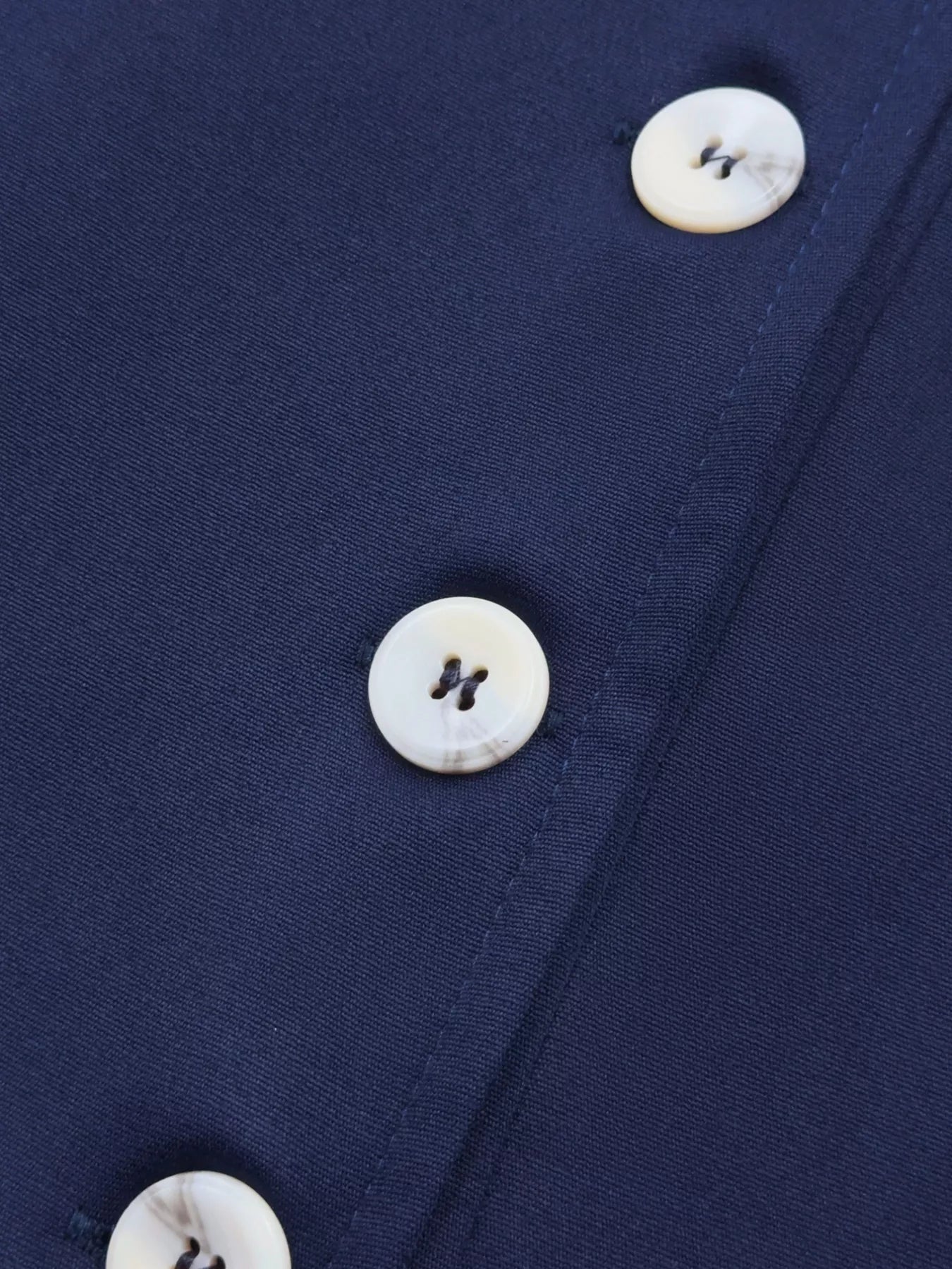 Button - Front A - Line Dress - MAD RUFFI