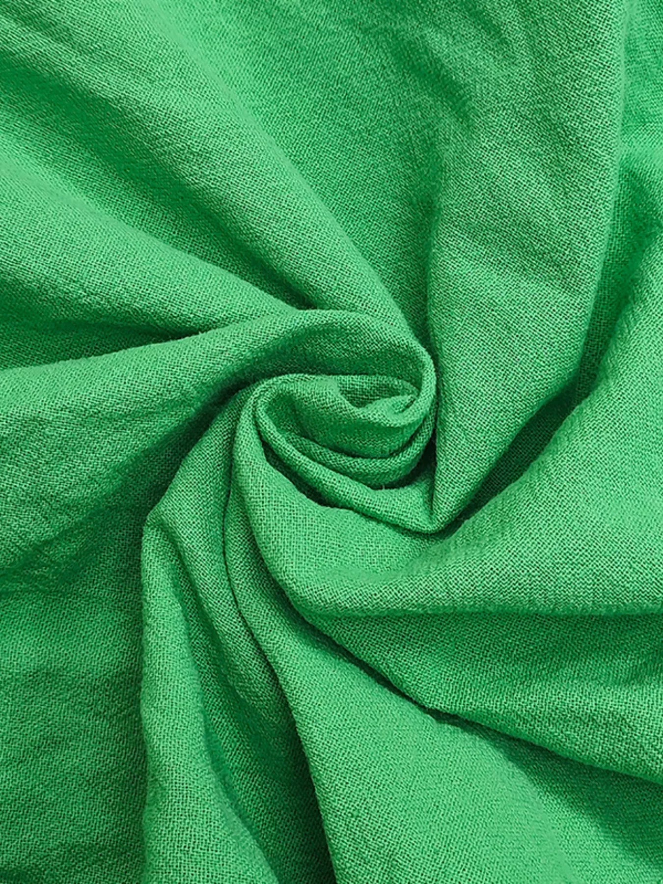 Button Front Long Sleeve Shirt Dress - MAD RUFFI