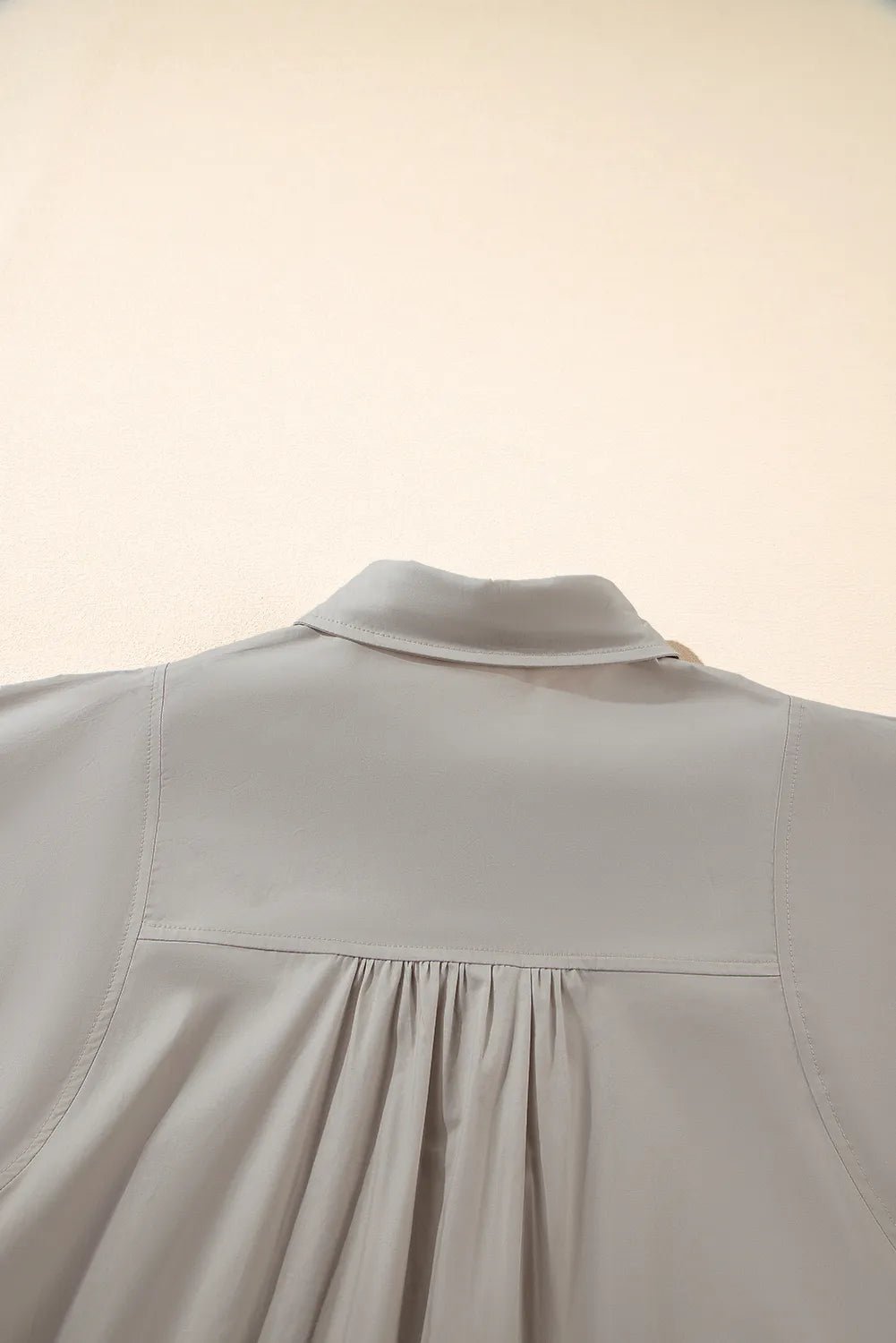 Button Up Lantern Sleeve Shirt - MAD RUFFI