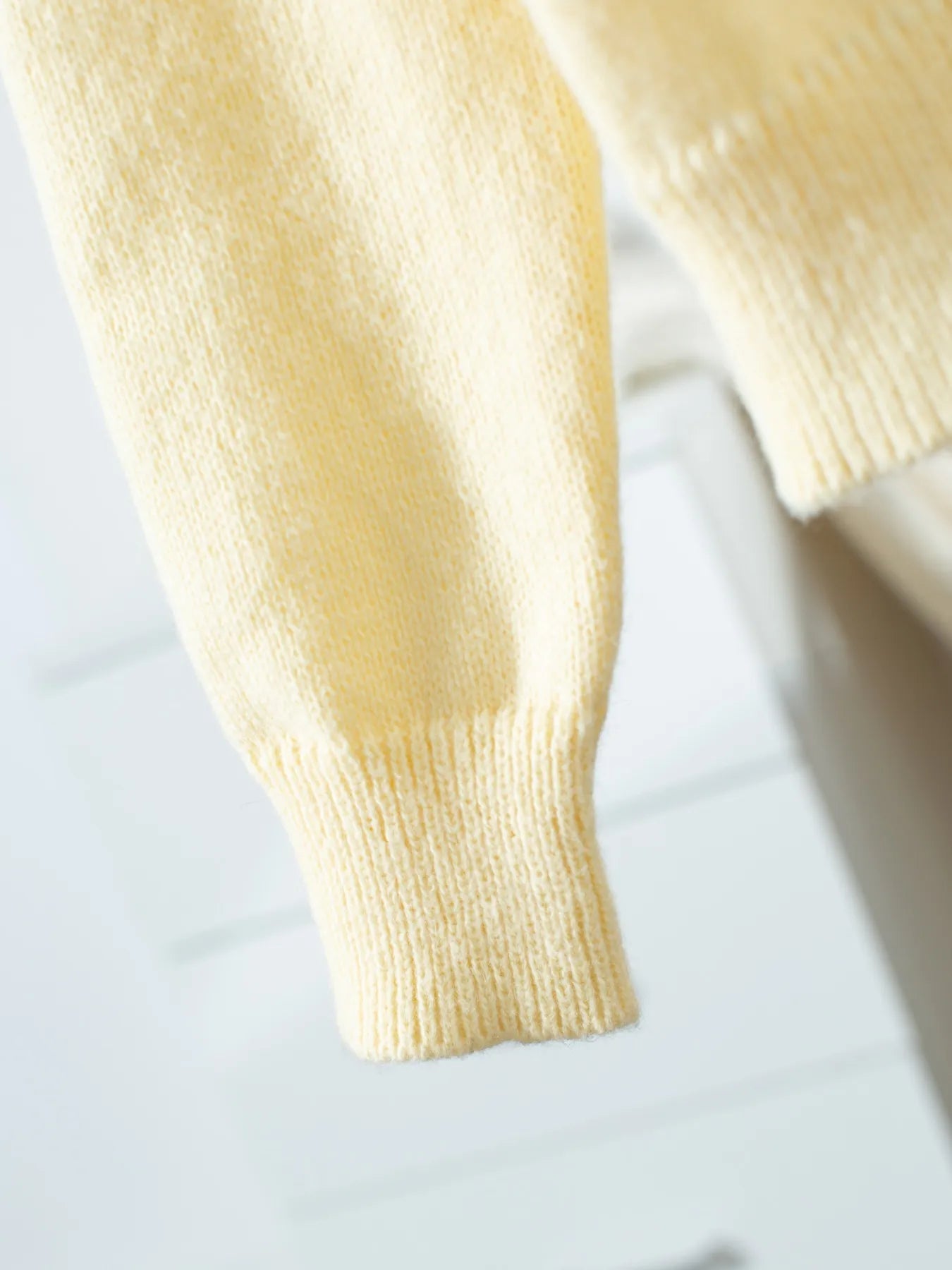 Button - Up Long Sleeve Knit Cardigan - MAD RUFFI