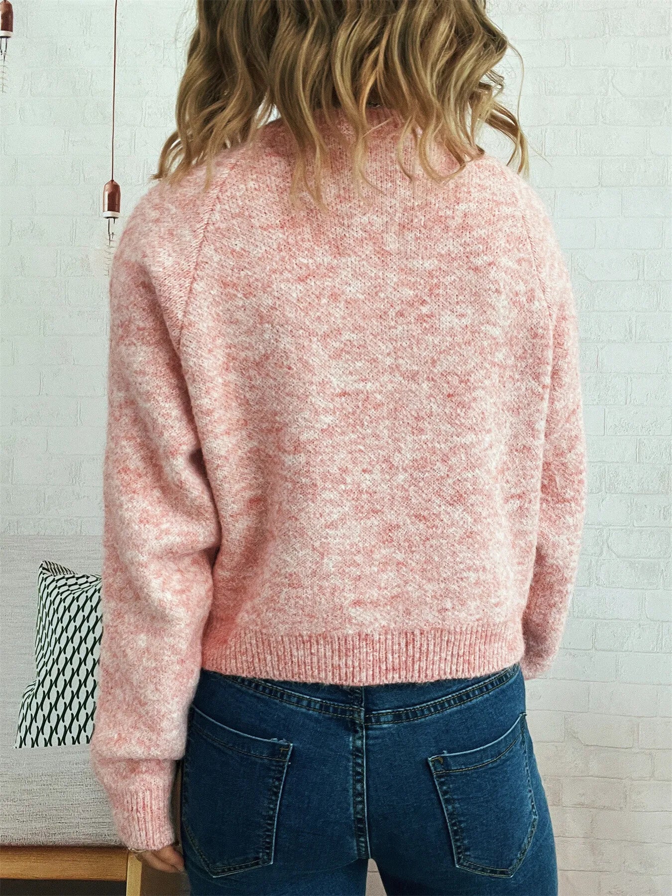 Button - Up Raglan Sleeve Cardigan - MAD RUFFI