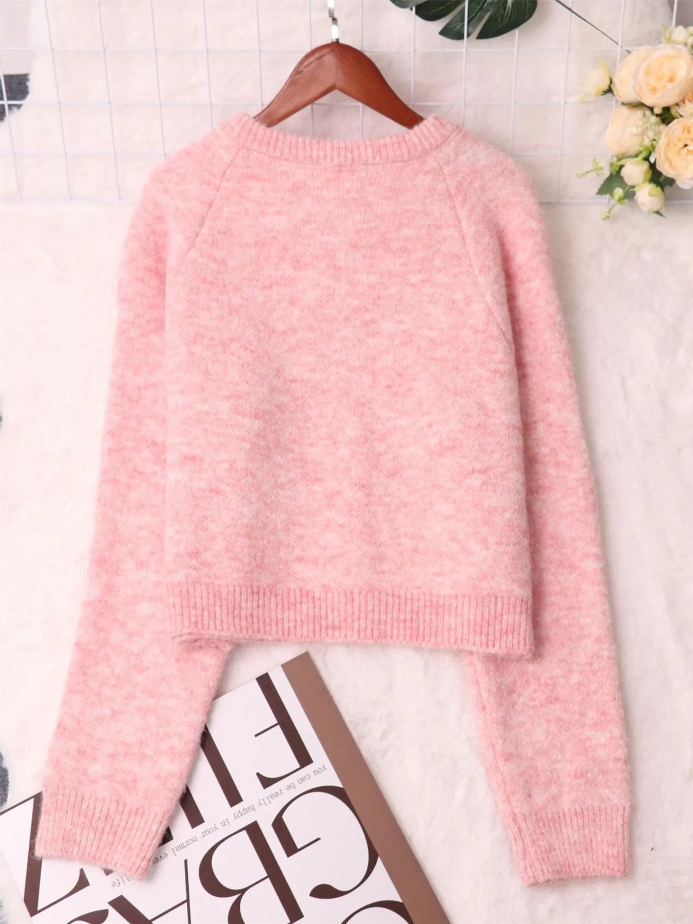 Button - Up Raglan Sleeve Cardigan - MAD RUFFI