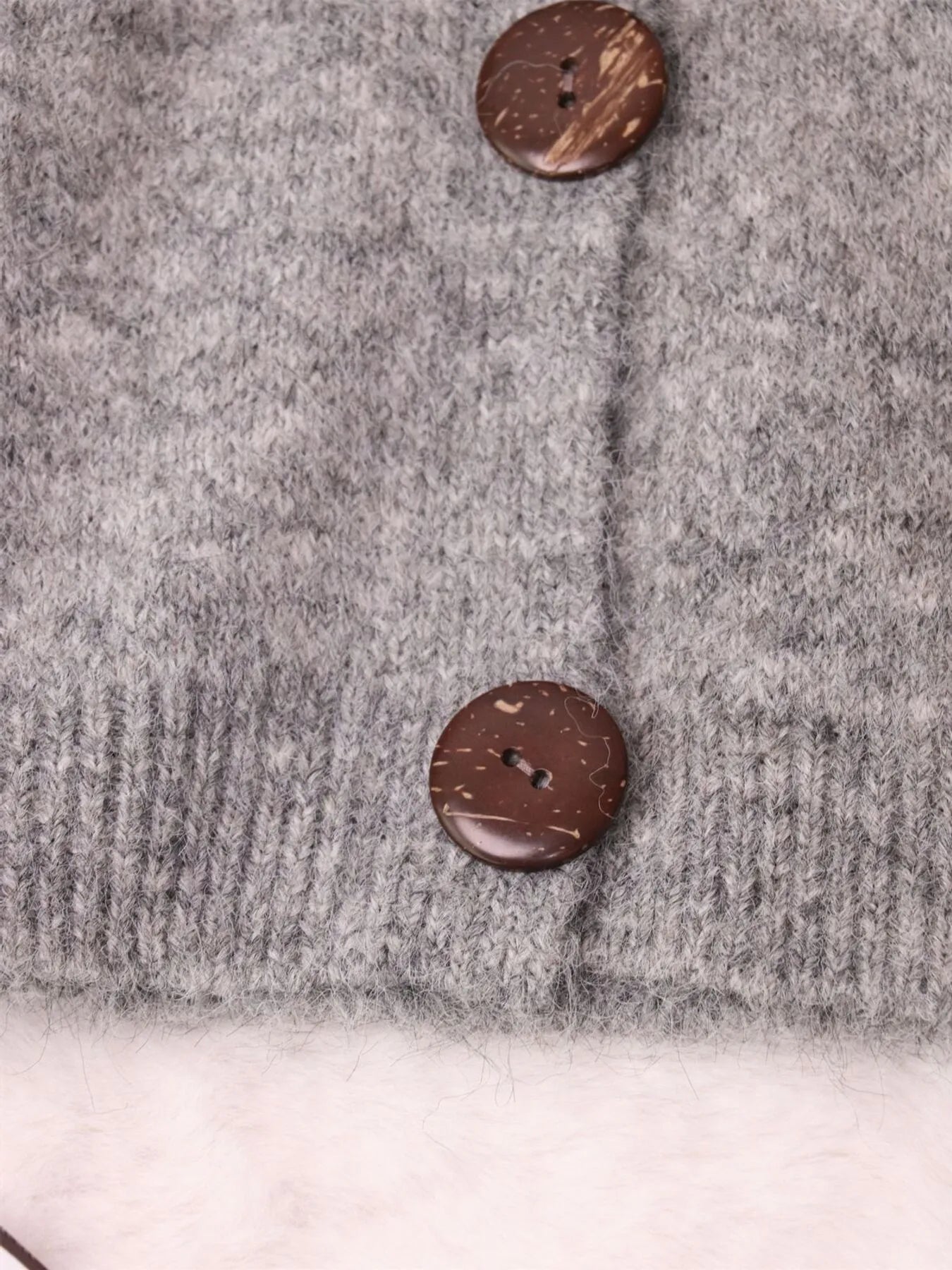 Button - Up Raglan Sleeve Cardigan - MAD RUFFI