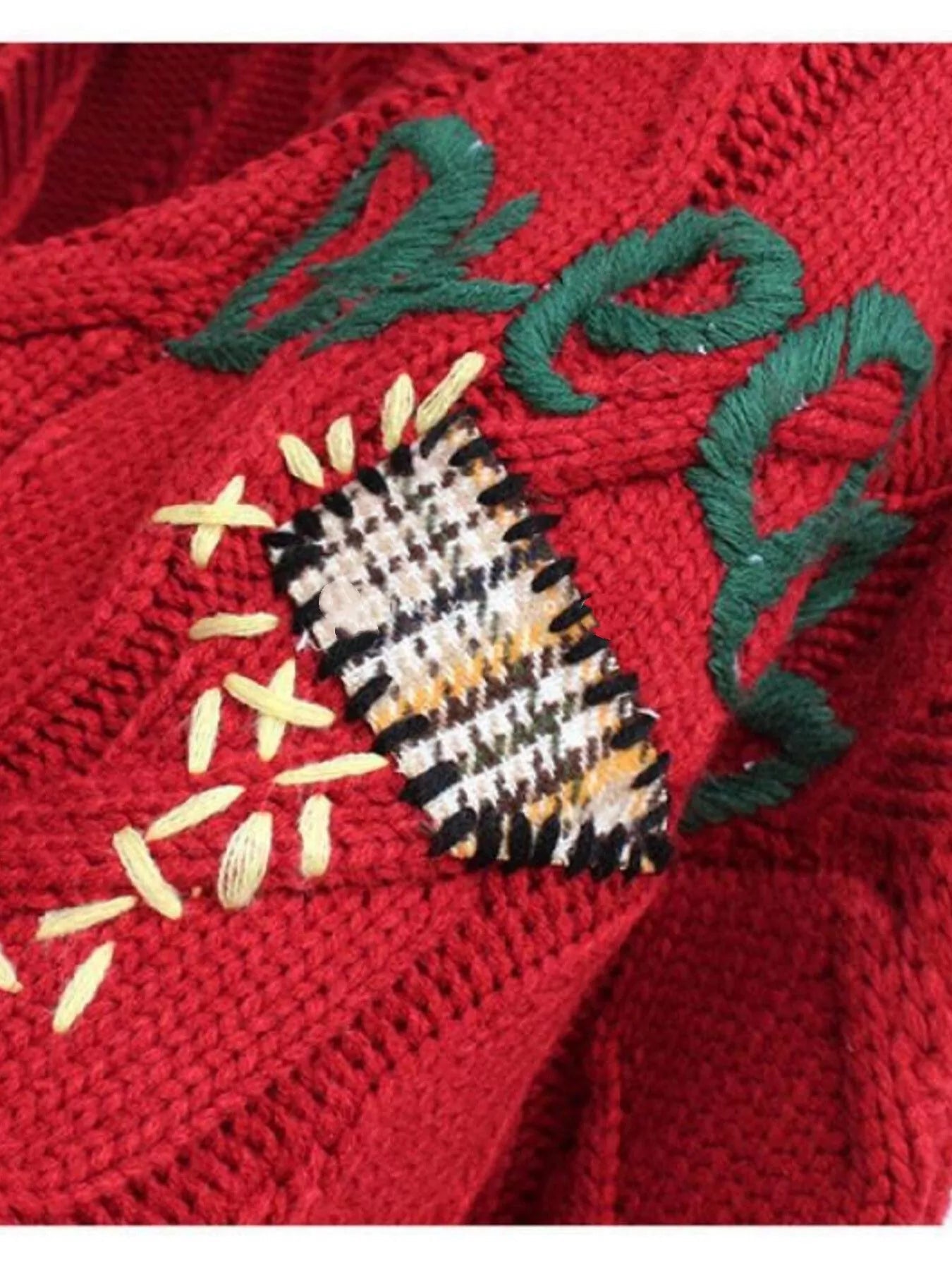 Cable Knit Button Up Cardigan - MAD RUFFI