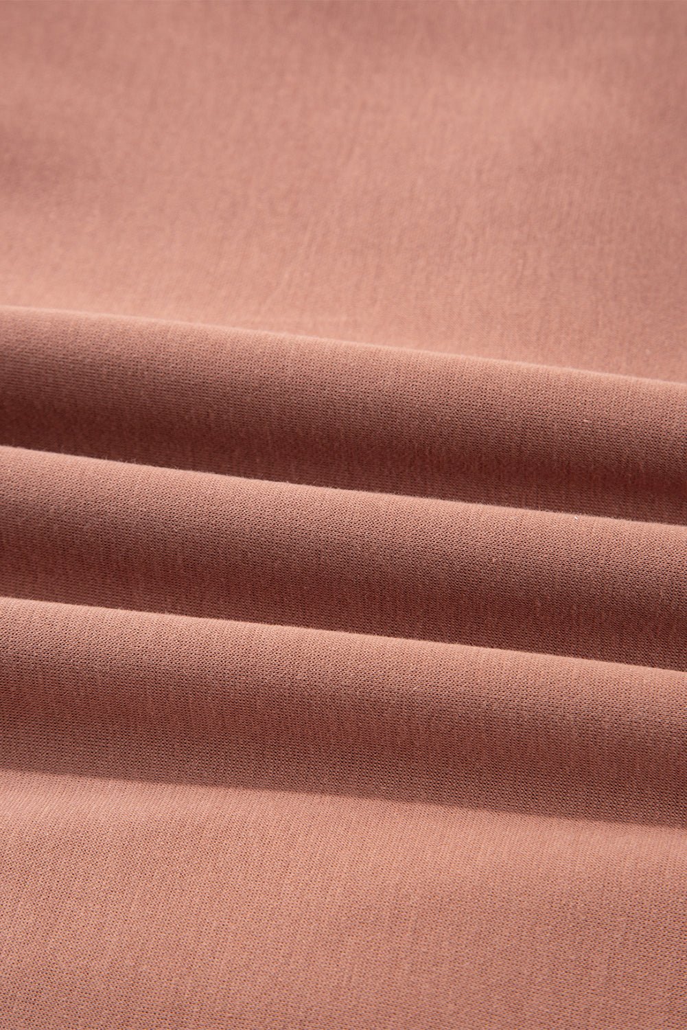 Camel Exposed Seam Side Pockets Half Zipper Baggy Sweatshirt - MAD RUFFI