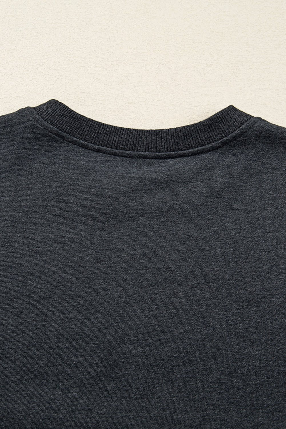 Carbon Grey Queen Card Drop Shoulder Graphic Sweatshirt - MAD RUFFI