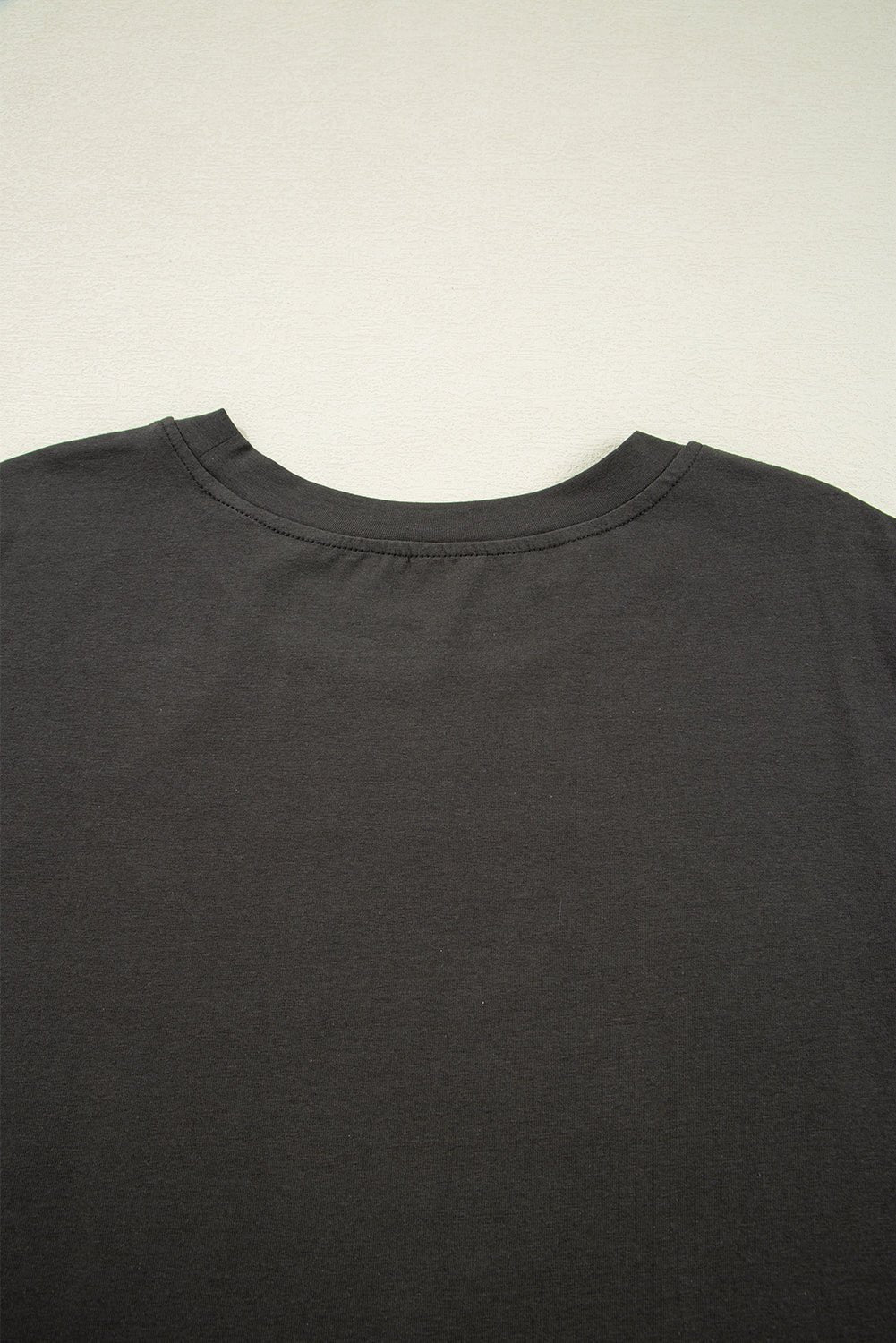 Carbon Grey Vintage Bull Head Skull Turquoise Geometric Graphic T Shirt - MAD RUFFI