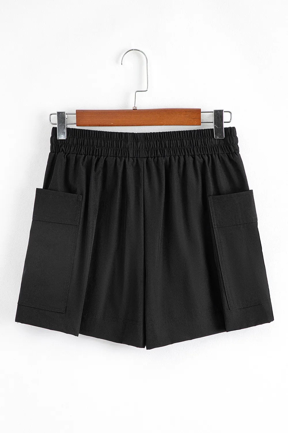 Cargo Pocket Elastic Waist Active Casual Skort - MAD RUFFI