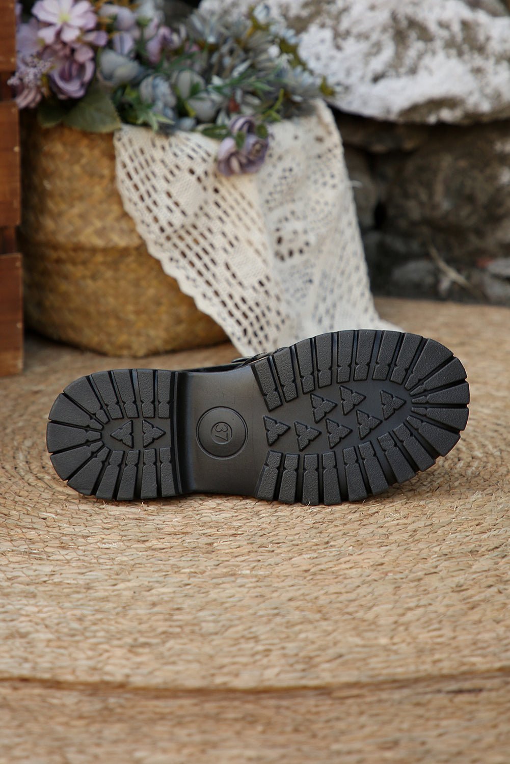 Chestnut Leopard Print Platform Loafers - MAD RUFFI