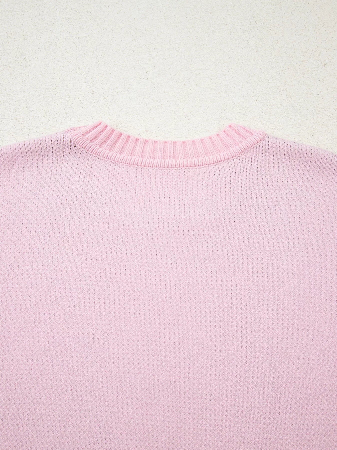 Christmas Ginger Bread Man Round Neck Casual Sweater - MAD RUFFI