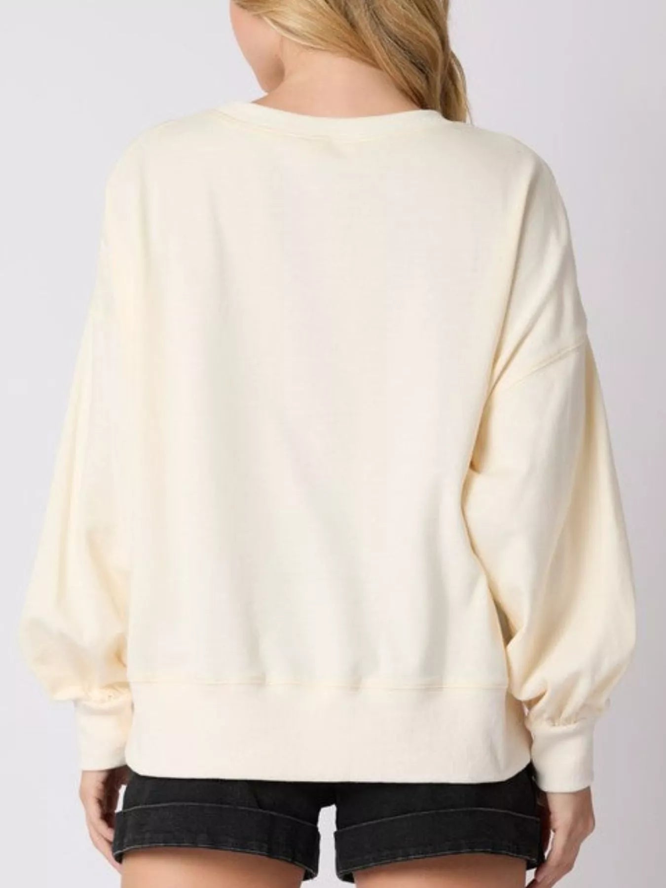 Christmas Holiday Sequined Gingerbread Sweatshirt - MAD RUFFI