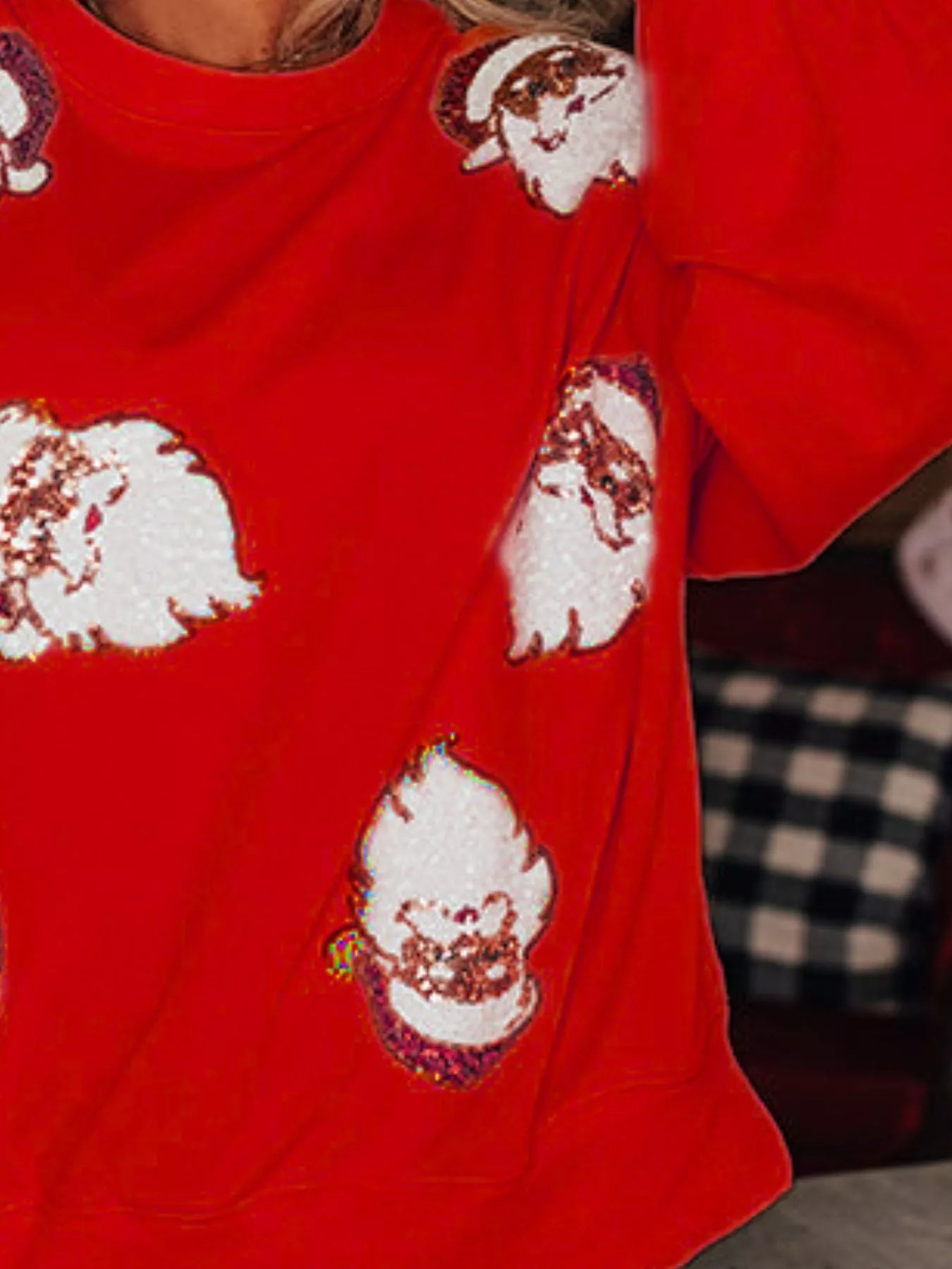 Christmas Santa Long Sleeve Sweatshirt - MAD RUFFI