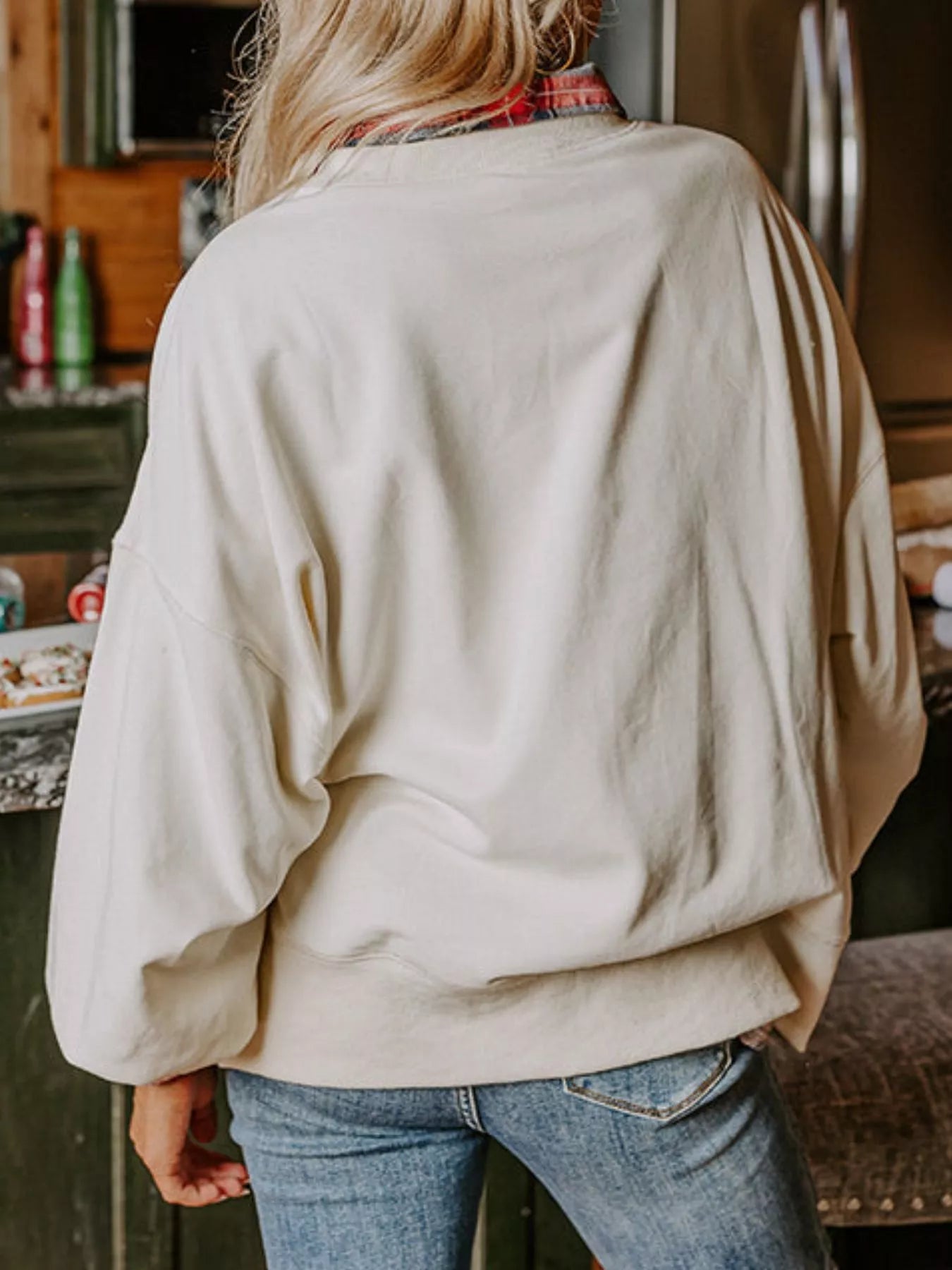 Christmas Santa Long Sleeve Sweatshirt - MAD RUFFI