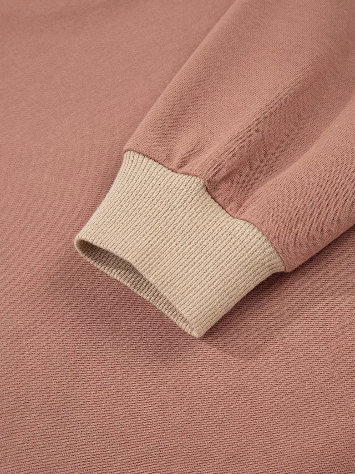 Color Block Long Sleeve Crop Top Drawstring Pant Set - MAD RUFFI