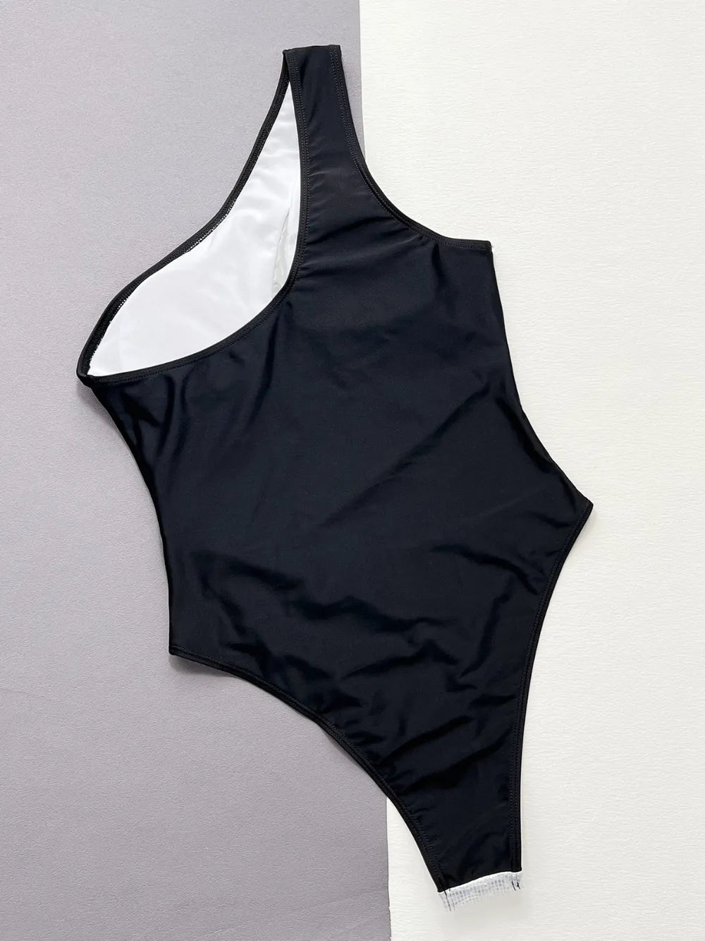 Contrast Panel One - Piece Swimsuit - MAD RUFFI