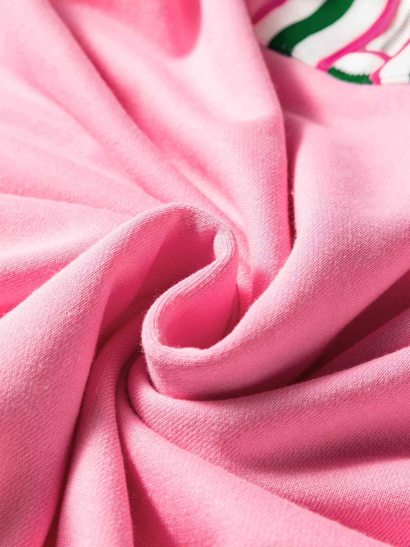 Contrast Striped Patchwork Zip Collar Sweatshirt - MAD RUFFI