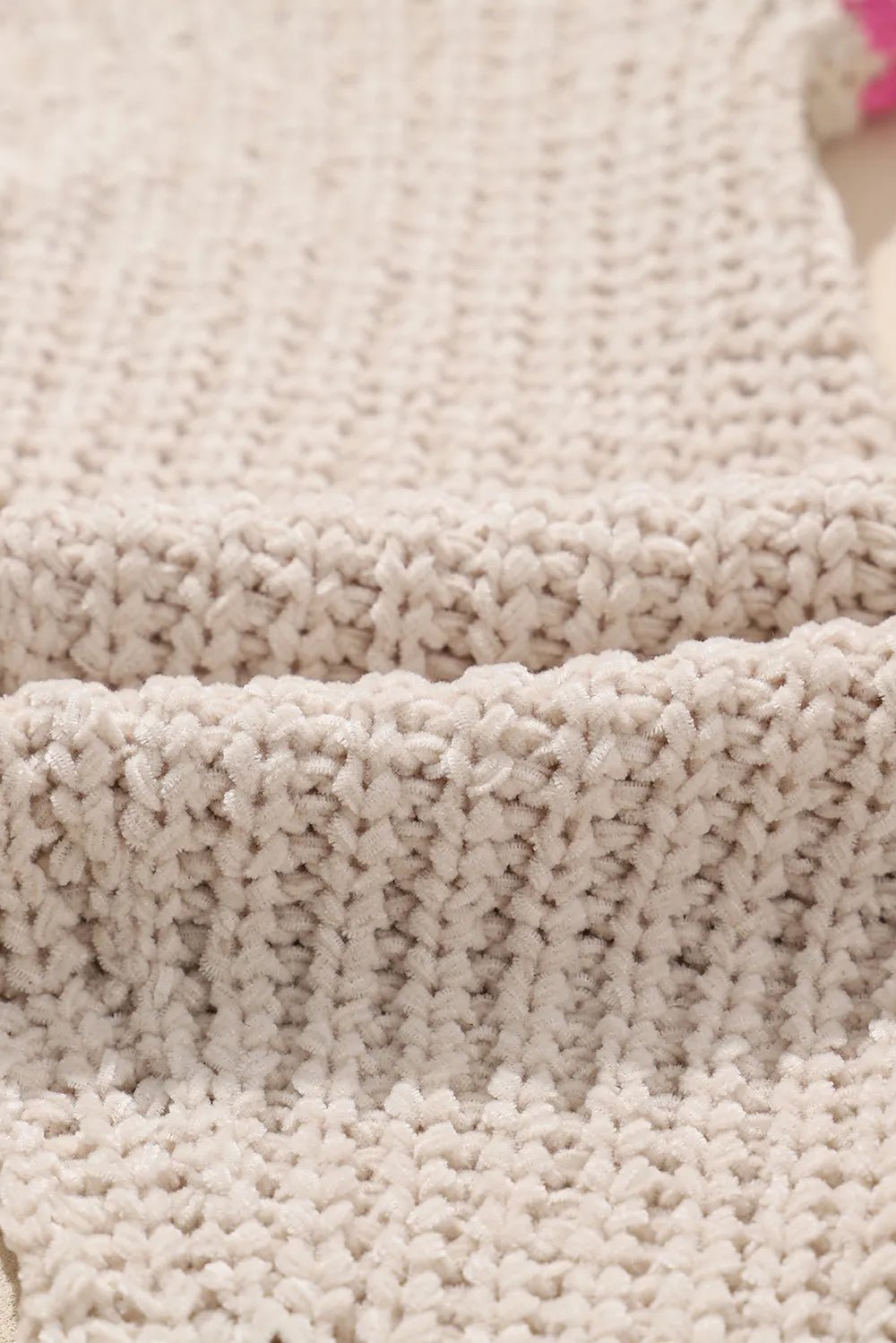 Contrast Tied Open Front Cardigan - MAD RUFFI