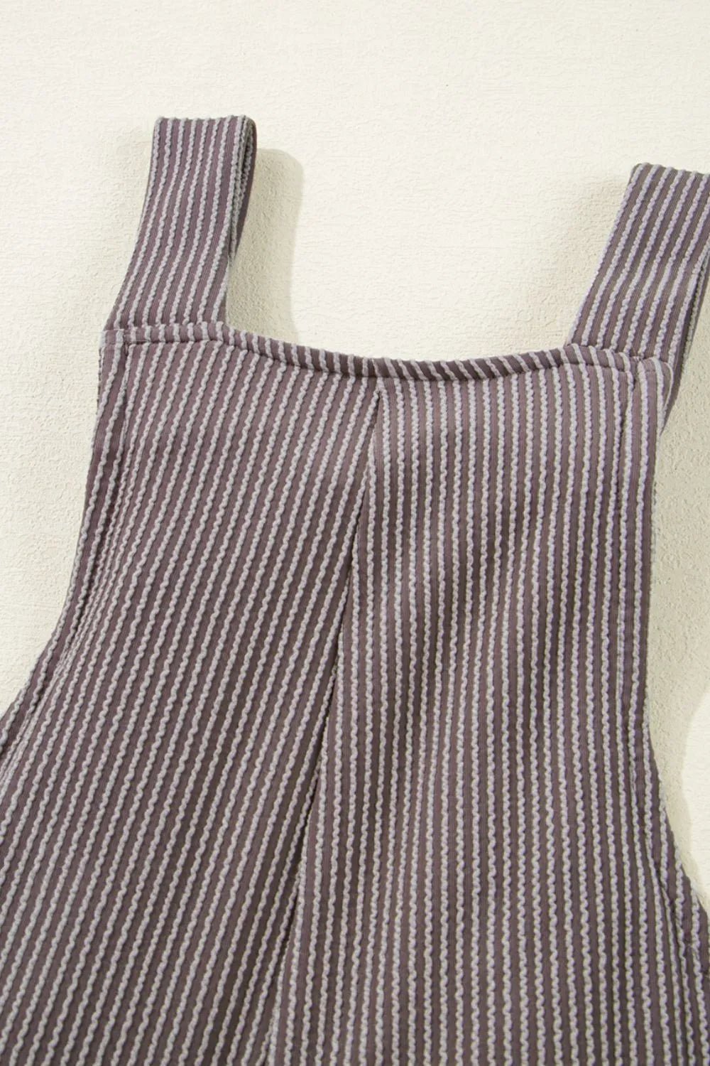 Corded Adjustable Straps Wide Leg Loose Overalls - MAD RUFFI