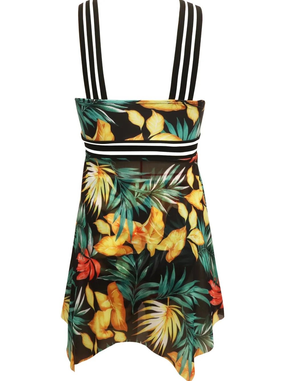 Cutout Printed Two - Piece Swim Set - MAD RUFFI