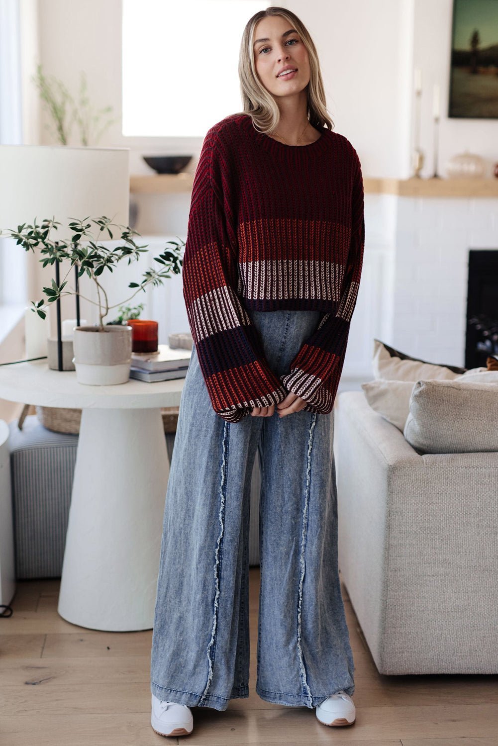 Dark Grey Light Wash Frayed Exposed Seam Wide Leg Denim Overalls - MAD RUFFI