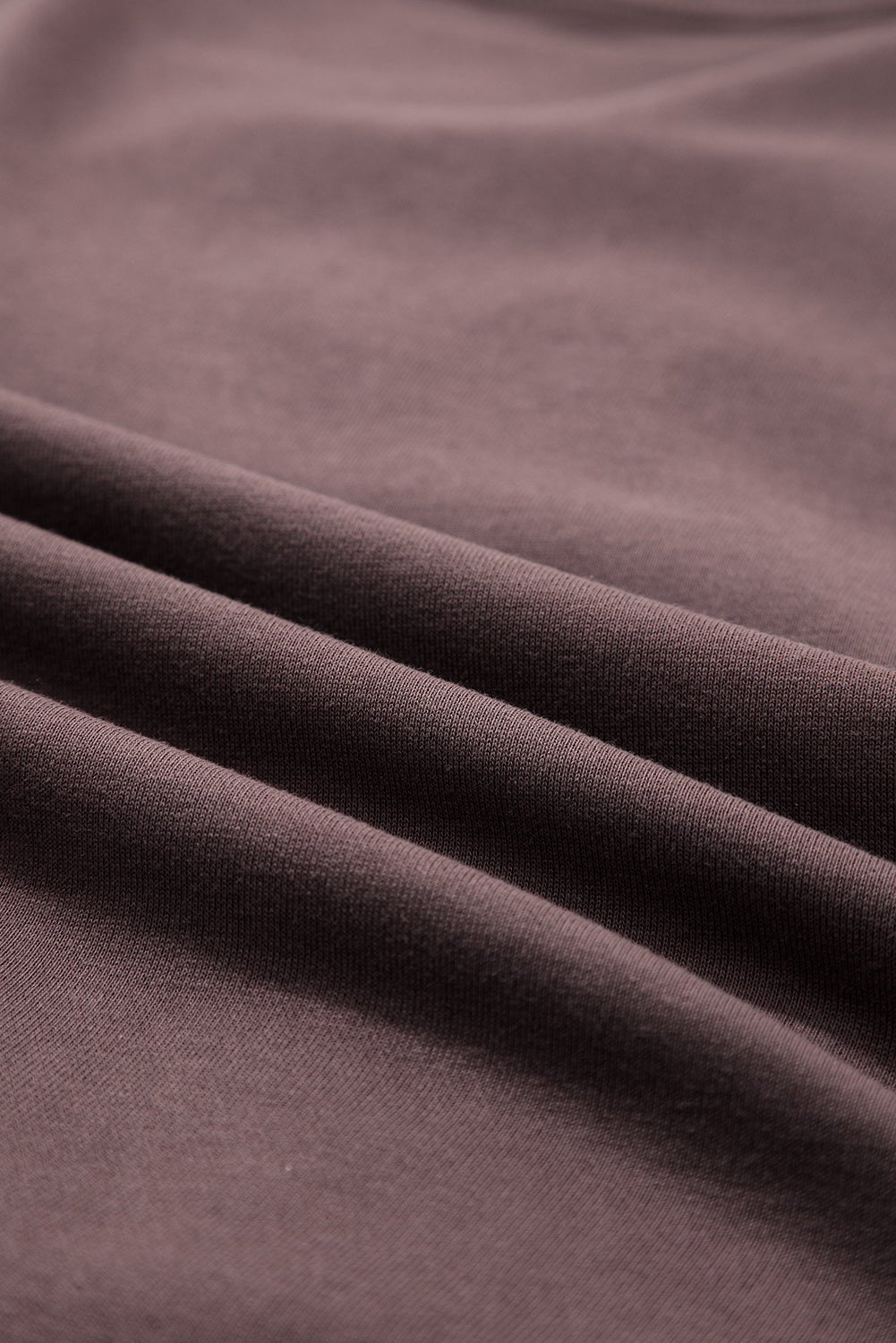 Dark Khaki Terry Bow Pattern Drop Shoulder Sweatshirt - MAD RUFFI