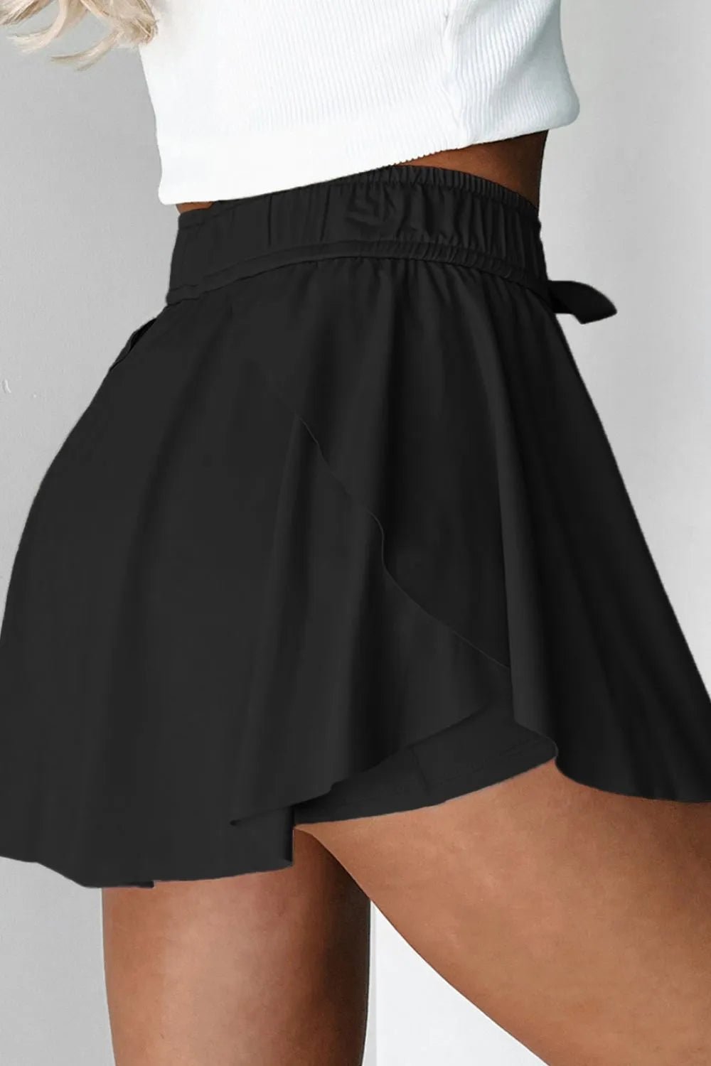 Drawstring Active Skorts - MAD RUFFI