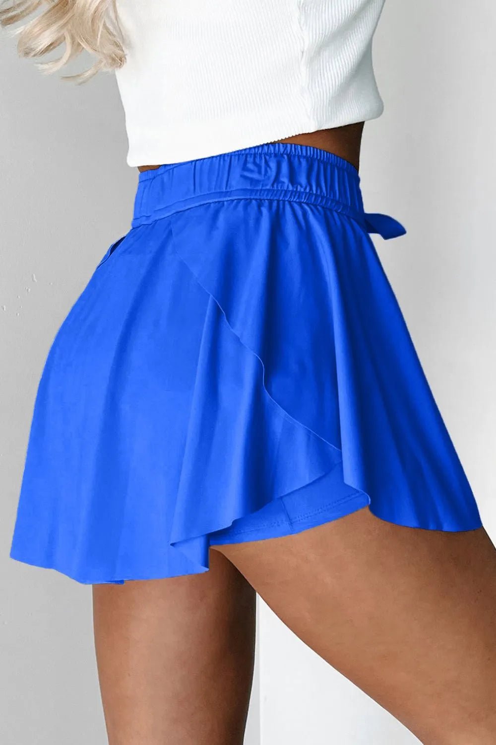 Drawstring Active Skorts - MAD RUFFI