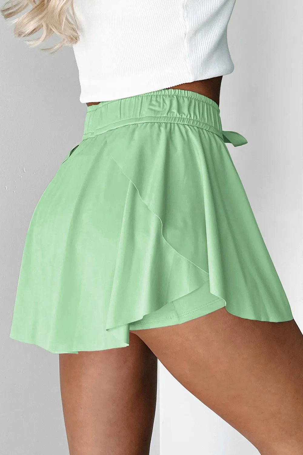 Drawstring Active Skorts - MAD RUFFI