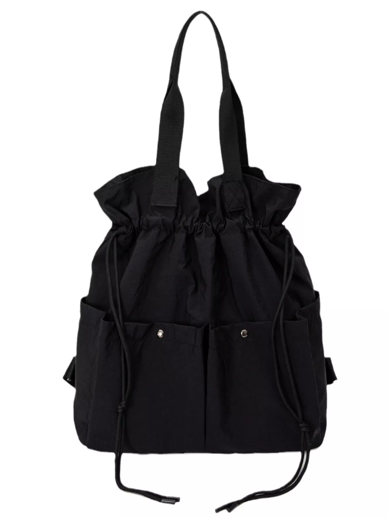 Drawstring Closure Lightweight Backpack Bag - MAD RUFFI