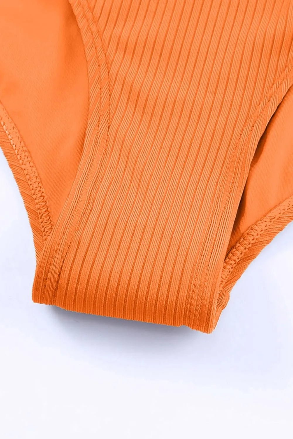 Drawstring Plunge One - Piece Swimwear - MAD RUFFI