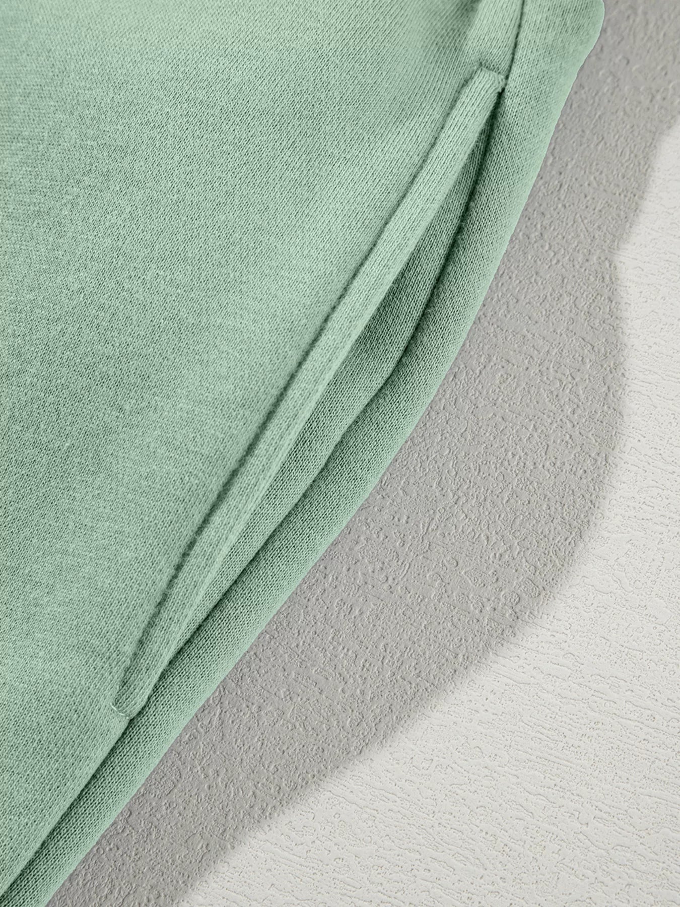 Drop Shoulder Zip Up Jacket and Drawstring Pants Active 2pcs Set - MAD RUFFI