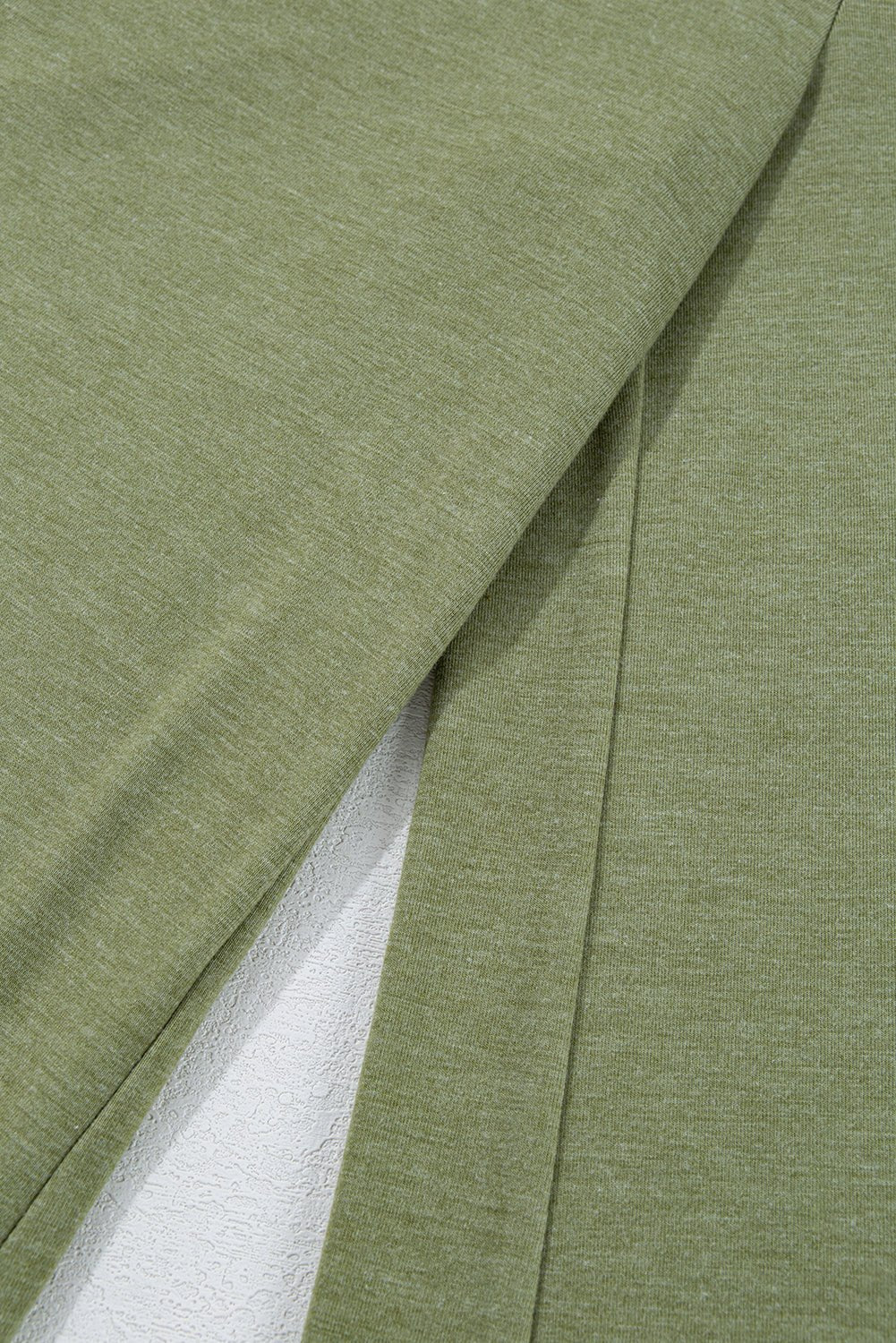 Dune Solid Color Ruffle Hem Wide Leg Pants - MAD RUFFI